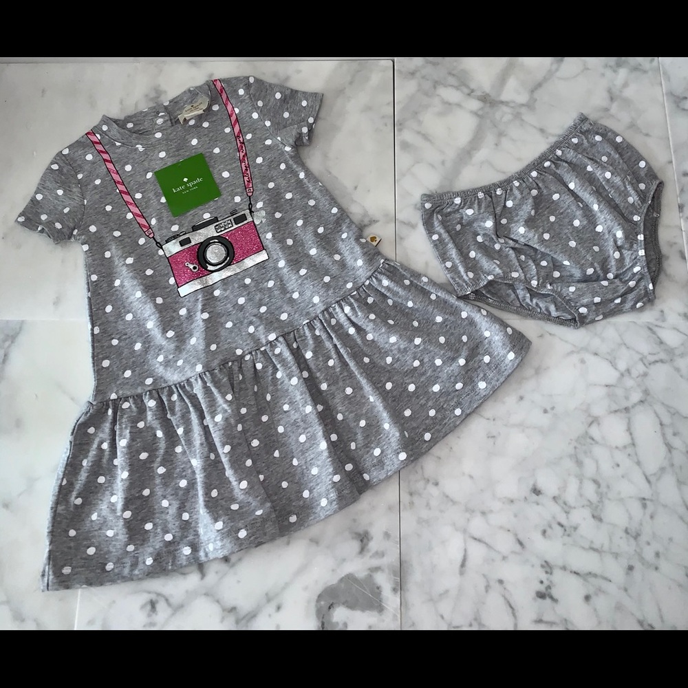 Kate Spade Dress with bloomer sz 24m